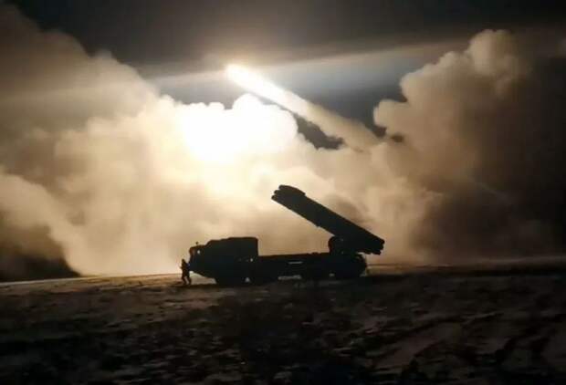 Российская армия нанесла удар по позициям ВСУ под Курахово при помощи «Торнадо»