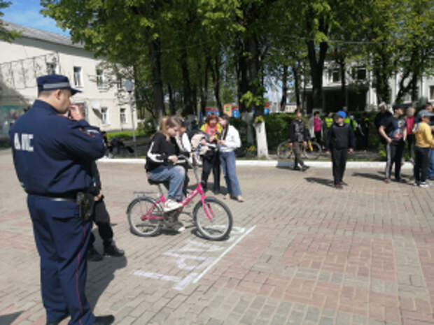 В Калужской области госавтоинспекторы и общественники выступили в качестве жюри на конкурсе юных инспекторов движения «Безопасное колесо-2024»