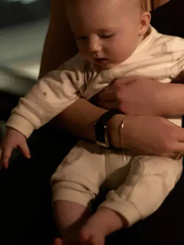 Александра Трусова с сыном