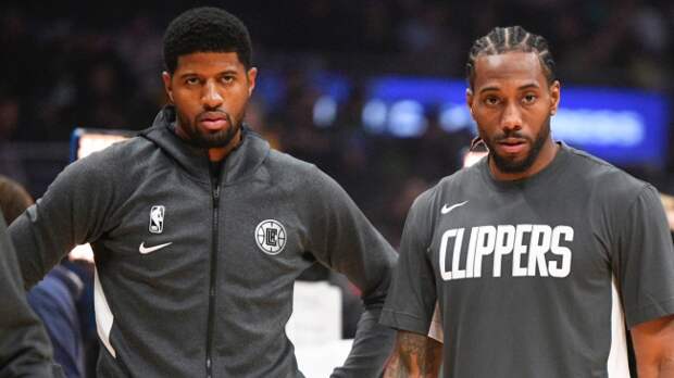 Clippers stars Kawhi Leonard and Paul George