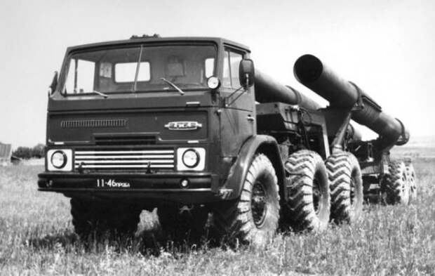 Версия с 5 оси на ЗИЛ-132РВ