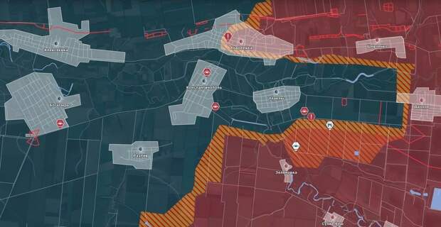 ‍🇷🇺🇺🇦 Андреевское направление: бои за Улаклы - обстановка по состоянию на 17:00