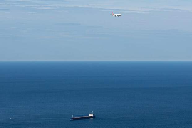 Самолет-разведчик США замечен над Черным морем