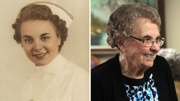 Alice Graber retired after 72 years as a nurse