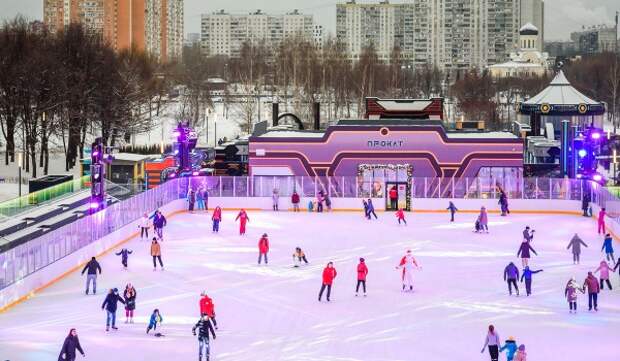 Порядка 150 тыс. человек посетили в первый месяц работы бесплатные катки «Московских сезонов»
