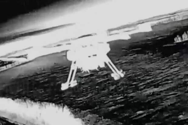 Воздушные бои дронов в приграничье попали на видео