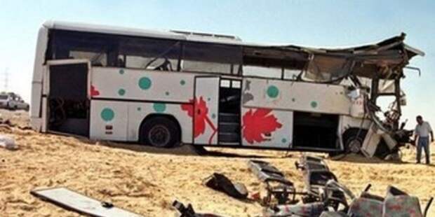 Автобус с российскими туристами попал в ДТП в Египте