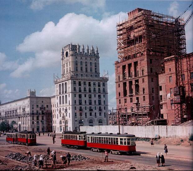 Последний сталинский год, 1952-й, в цвете 1950-е, 20 век в цвете, Ростовская область, СССР в фото