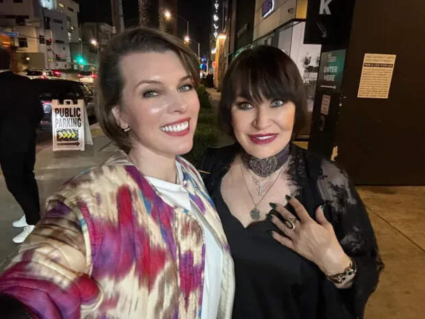 Милла Йовович и Галина Логинова/Фото: millajovovich/Instagram*