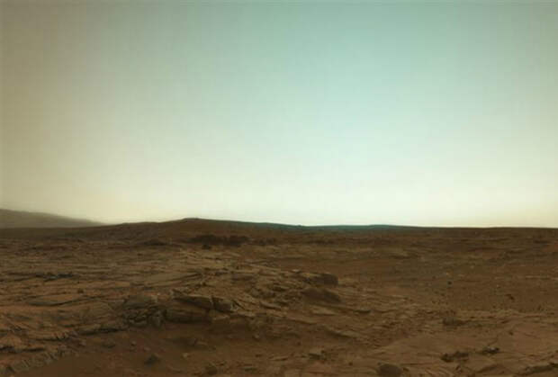 Реальные цвета Марса.