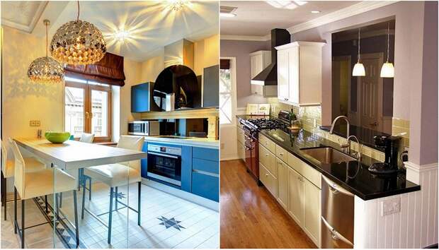 Примеры оформления современных кухонь, что вдохновят.