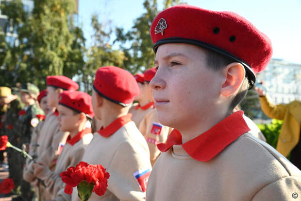 Воинские почести красноармейцев в Барнауле / Фото: barnaul.org