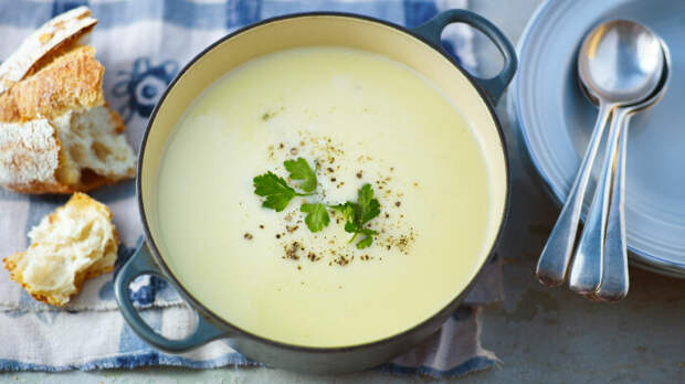Капустно-картофельный суп-пюре. \ Фото: food-images.files.bbci.co.uk.