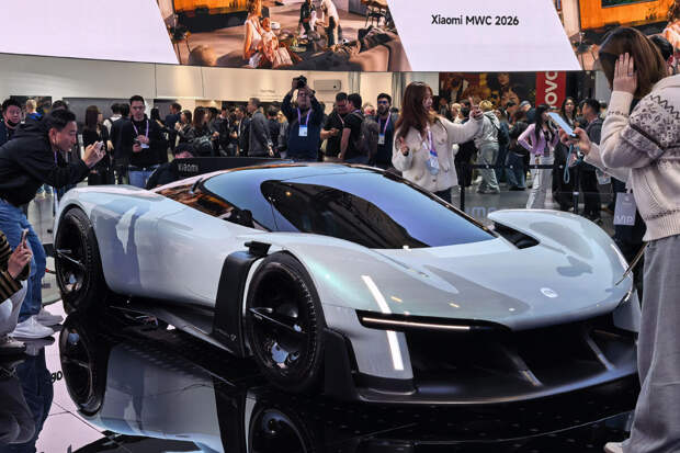 Xiaomi представила электрический гиперкар Vision GT на MWC 2026
