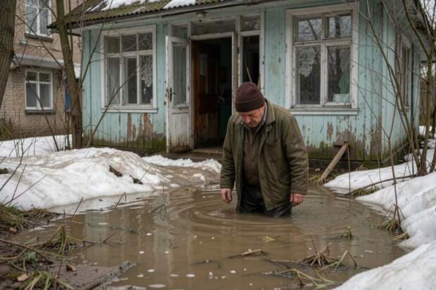 Как убрать воду с участка. Дача под водой