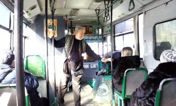 В Хабаровске курсирует православный автобус автобус, религия, рпц, хабаровск, храм