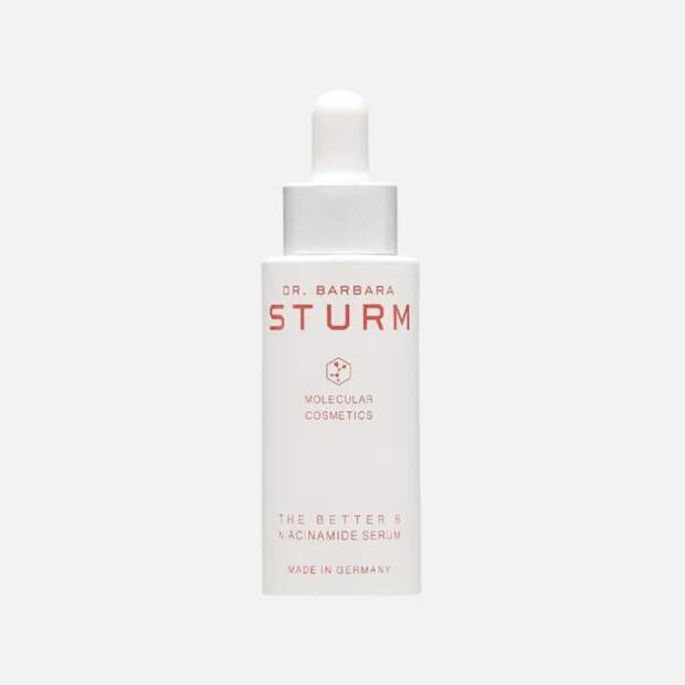 Сыворотка для лица с ниацинамидом The Better B Niacinamide Serum, Dr. Barbara Sturm, 18 410 руб. («Золотое яблоко»)