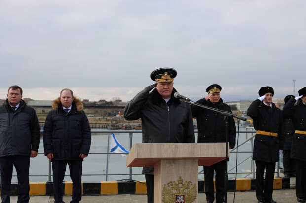 Новейший малый ракетный корабль «Туча» принят в состав Военно-Морского Флота