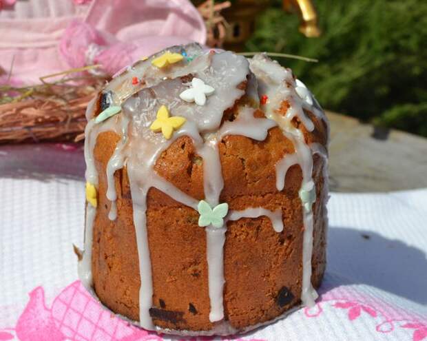 бездрожжевой кулич