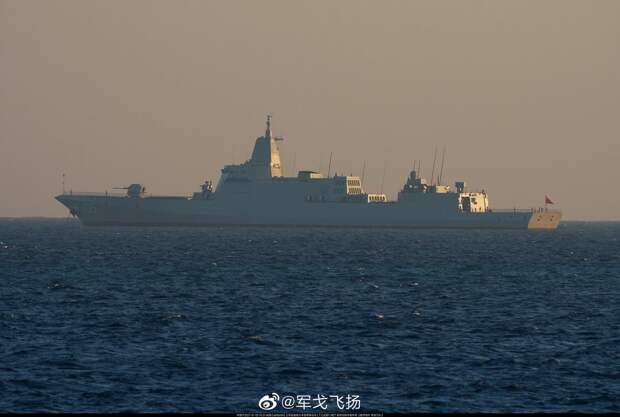 Второй вертолетоносец Type 075 после ходовых испытаний