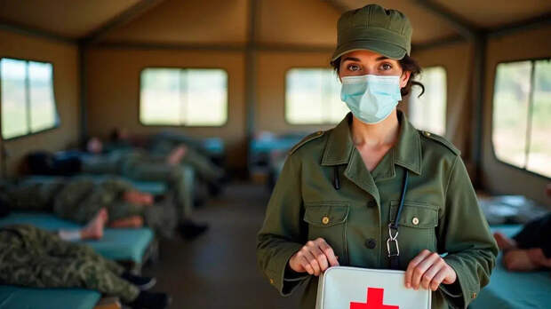 Военный медик спасла смертельно раненого русского офицера на СВО