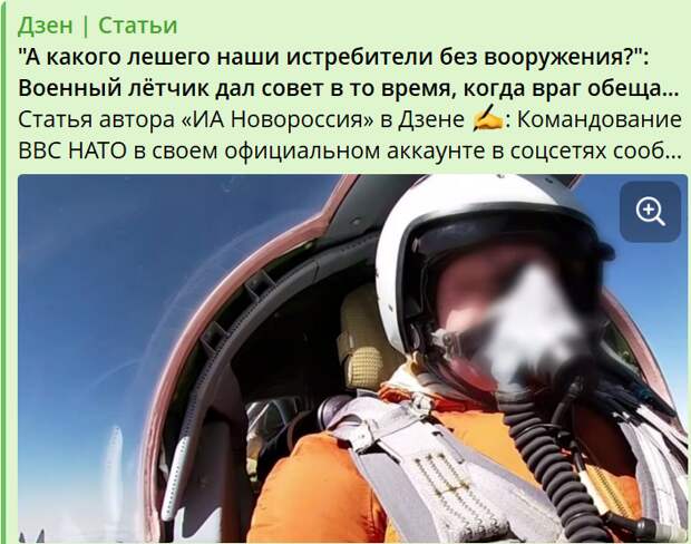 Скрин Дзенканал Новороссия.