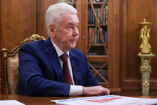 Собянин сообщил об уничтожении летевших на Москву БПЛА