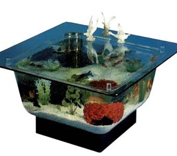 аквариум столик фото