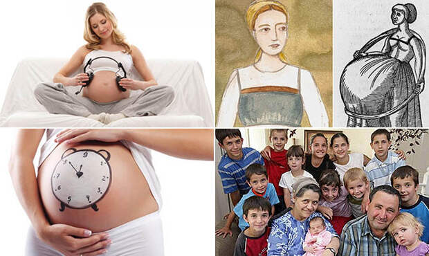Интересные факты о беременности  Интересные факты о беременности