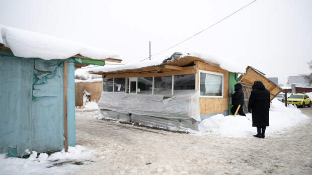 В Люберцах сносят 280 торговых палаток у станции МЦД-3