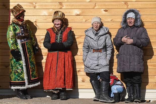 Жительницы Кош-Агачского района республики Алтай