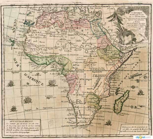 Африка 1766 год.