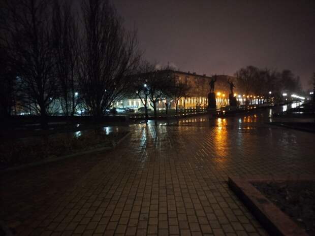 В Донецке ливень