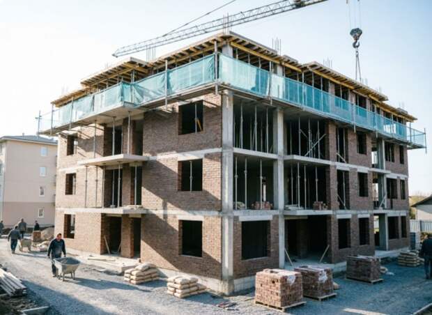 Доля задержанных новостроек в России выросла до 35% в 2025 году