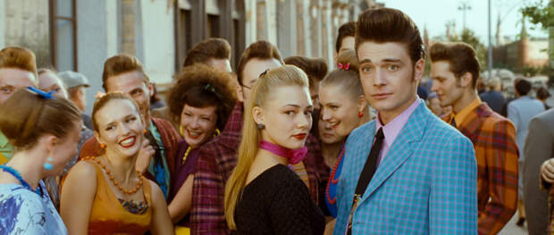 Кадр из фильма «Стиляги»