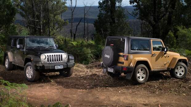 На фото: Jeep Wrangler '2007–н.в.