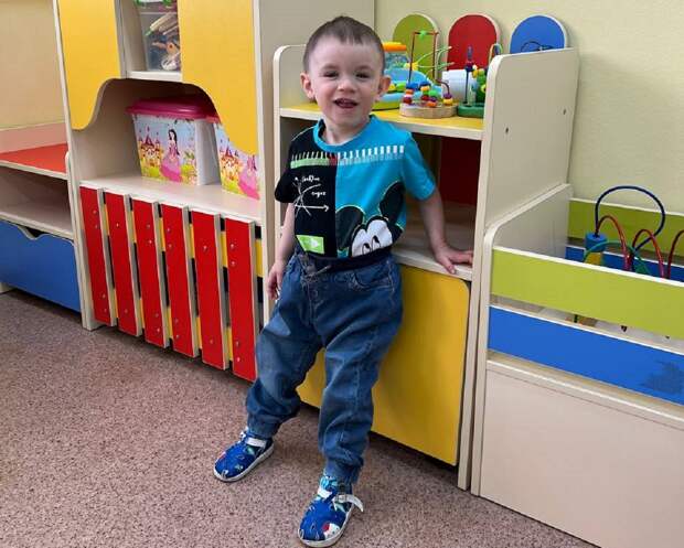 Трёхлетний Лёвушка из Дзержинского дома ребёнка ждёт родителей