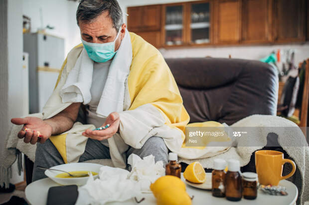 Sick with coronavirus Sick with coronavirus