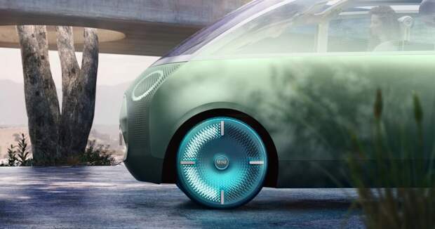 BMW представляет концепт MINI Electric Van.