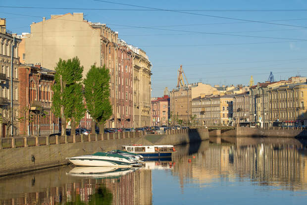 Канал Грибоедова, исторический район Коломна, Санкт-Петербург