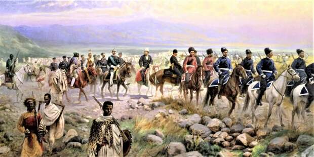 Русские добровольцы абиссинской войны