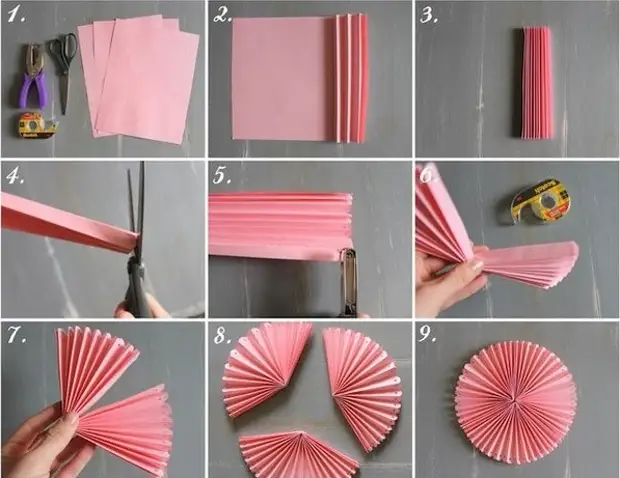 Как сделать веер из бумаги своими руками: 7 способов для детей и взрослых