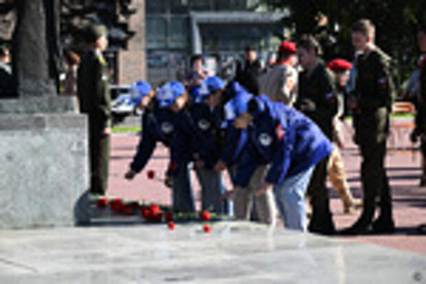 Воинские почести красноармейцев в Барнауле / Фото: barnaul.org