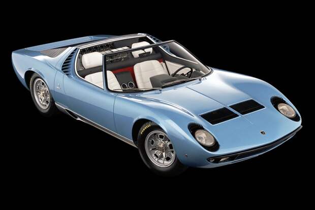 Lamborghini Bertone Miura Roadster находка, олдтаймер