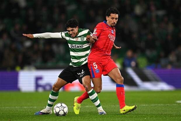 Гол Кварацхелии не спас «ПСЖ» от поражения в матче со «Спортингом»