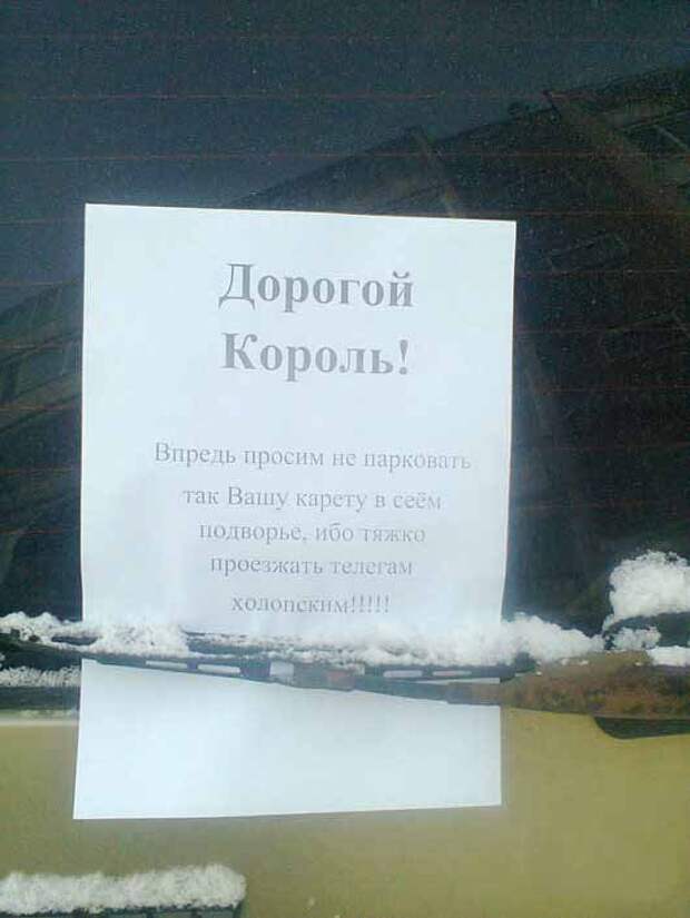 Смелые, но забавные объявления Смелые, но забавные объявления