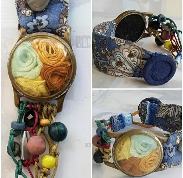 💮 Текстильные украшения