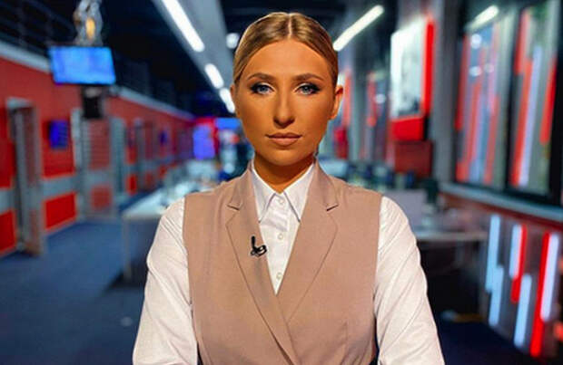 На украинскую журналистку напали во время прямого эфира