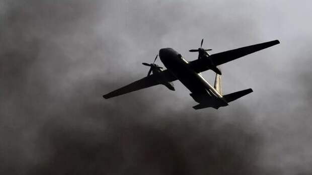 В Крыму разбился военно-транспортный самолёт Ан-26, все люди на борту погибли