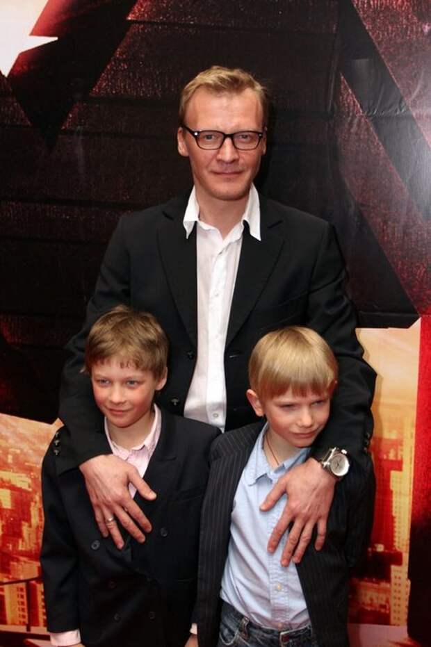 Алексей с сыновьями